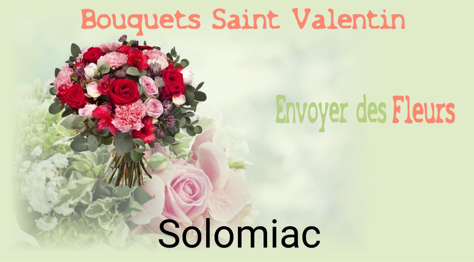 Roses de Saint-Valentin livrées à Solomiac